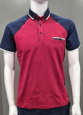 Tom Penn Polo Shirt - 836 Burgundy