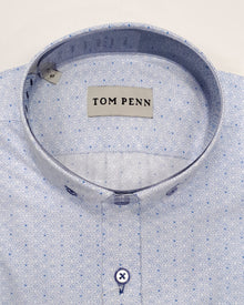 Tom Penn Short Sleeve Shirt 850 - Blue