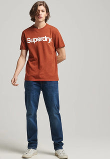 Superdry Vintage Core Logo Classic T-Shirt - Arizona Orange Grit