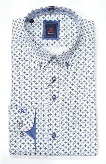 Andre Beg Long Sleeve Casual Shirt - Sage