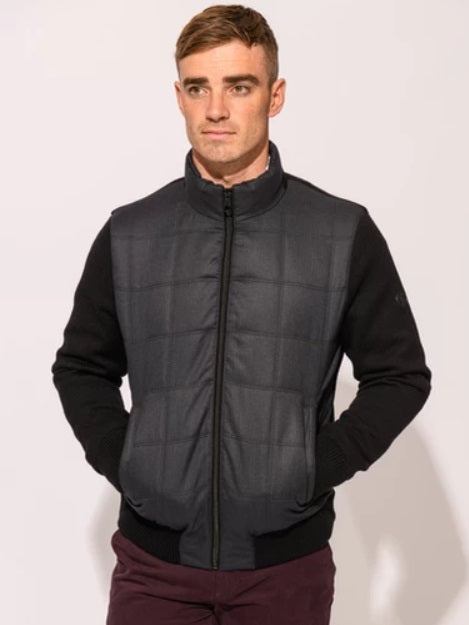 White Label Nelson Hybrid Jacket - Black