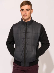 White Label Nelson Hybrid Jacket - Black
