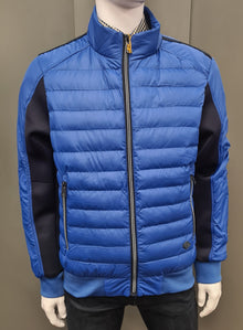 White Label Casual Full Zip Jacket Mackay - Blue