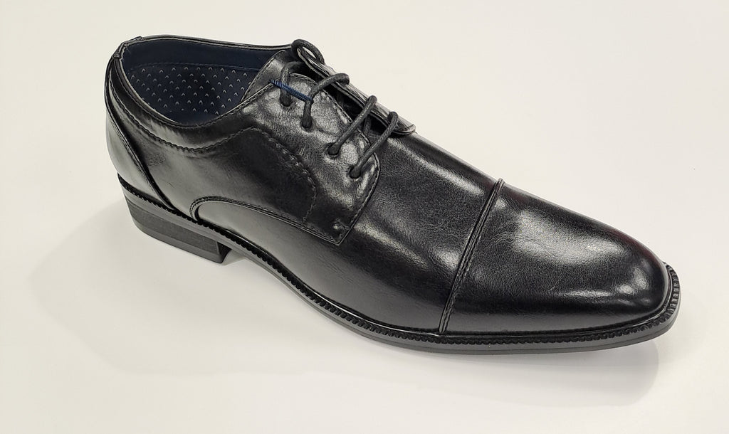 Pope Mens Bluff Laced Dress Shoe - Coal