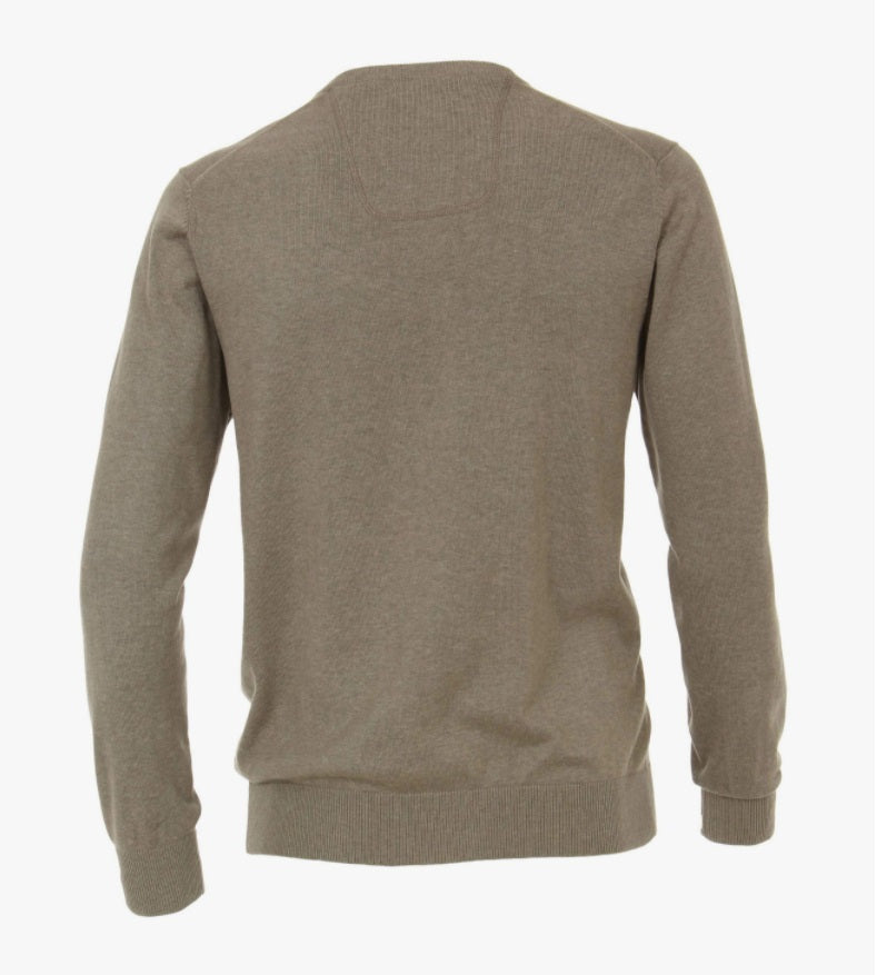 Casa Moda V-Neck Sweater 624 - Beige