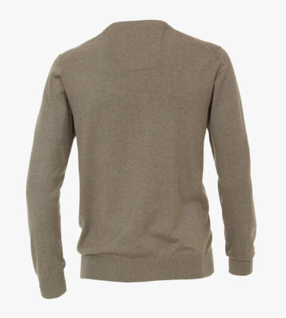 Casa Moda V-Neck Sweater 624 - Beige