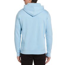 Original Penguin Sticker Pete Organic Fleece Pullover Hoodie - Cerulean