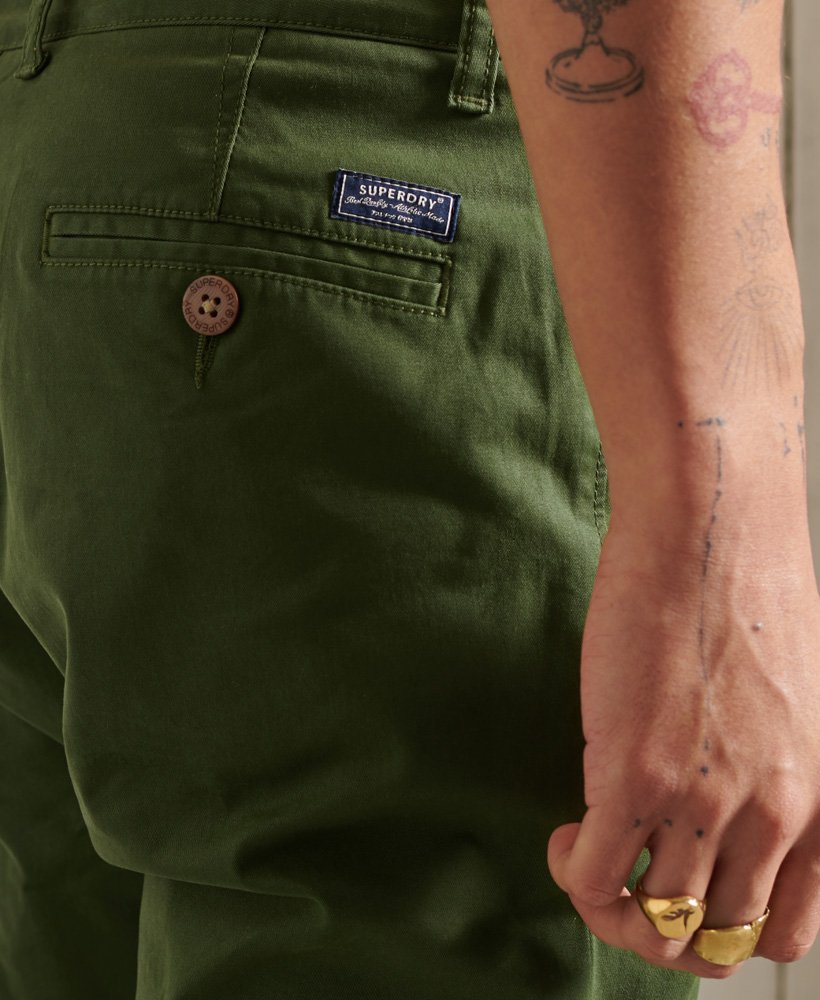 Superdry Core Slim Chino - Chive