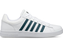 K-Swiss Court Winston Leather Trainer - White/ Stargazer