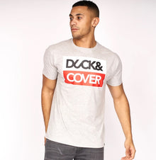 Duck And Cover Slimtex T-Shirt - Grey Marl