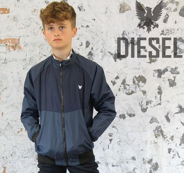 Boys Diesel Leon Jacket - Navy