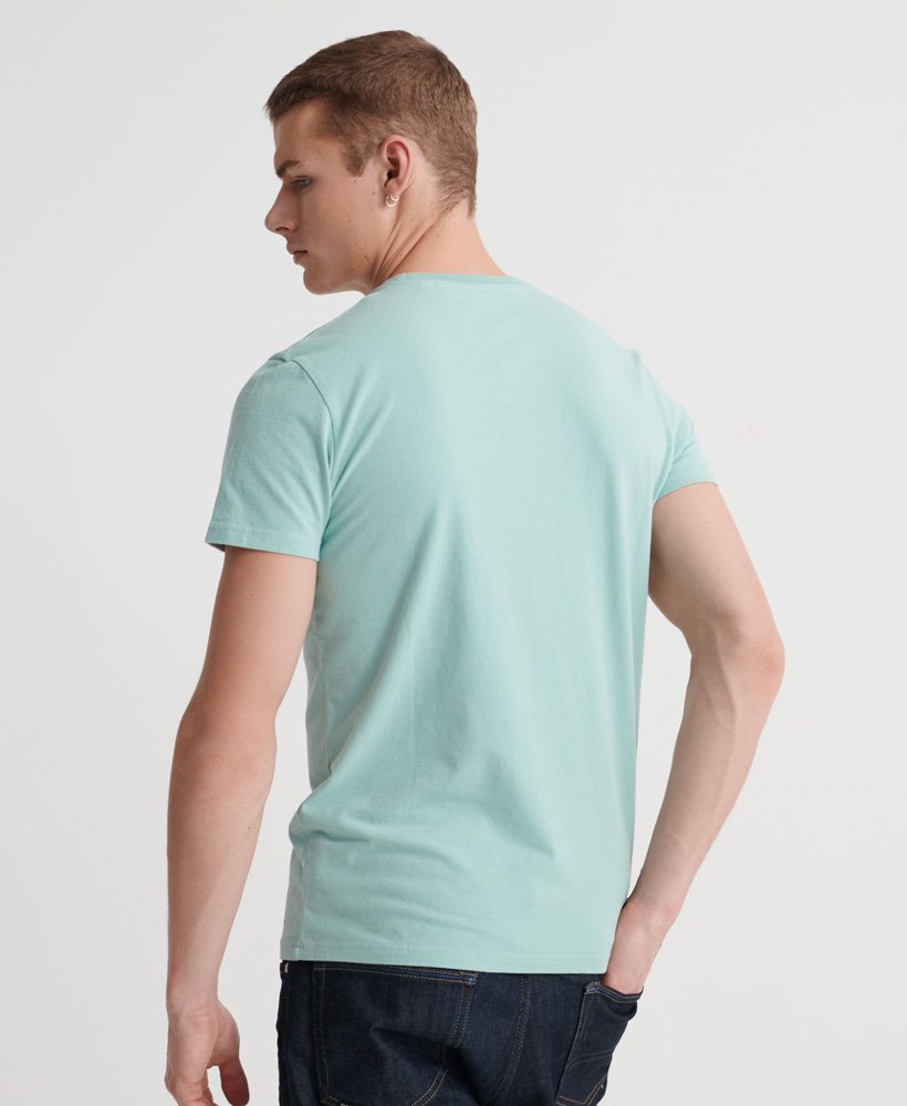 Superdry Organic Cotton Vintage Logo T-Shirt - Fresh Mint