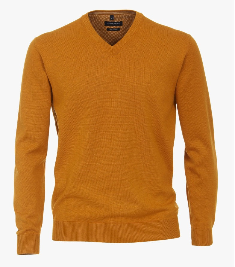 Casa Moda V-Neck Sweater 541 - Orange