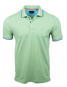 Andre Kinsale Short Sleeve Polo Shirt - Sage