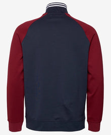 Original Penguin Half Zip Sweatshirt - Dark Sapphire