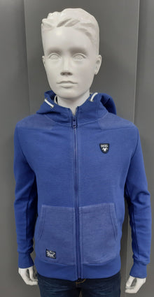 Boys Diesel Harford Full Zip Hoodie - Kingpin Blue