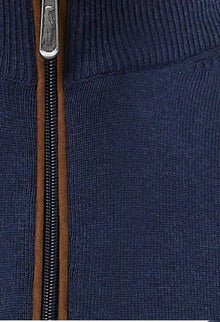 6th Sense Harry Half Zip Sweater O# - Navy
