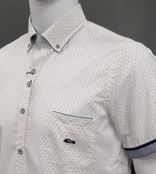 Dario Beltran Heras Regular Fit Short Sleeve Shirt 1150 - White