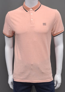 Diesel Kern Short Sleeve Polo Shirt - Orange