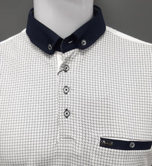 Swade Short Sleeve Polo Shirt 507 - White