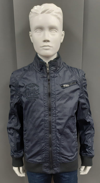 Boys Petrol Industries Bomber Jacket - Deep Navy