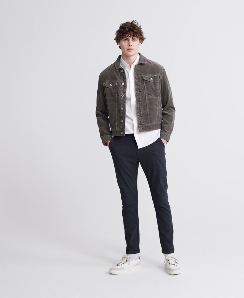 Superdry Classic University Oxford L/S Shirt - Optic White