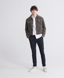 Superdry Classic University Oxford L/S Shirt - Optic White