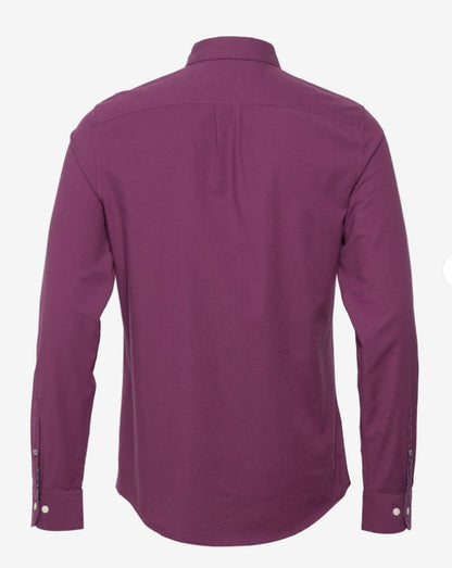 Original Penguin Slim Fit Oxford Shirt - Italian Plum