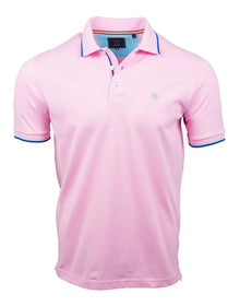 Andre Kinsale Short Sleeve Polo Shirt - Pink