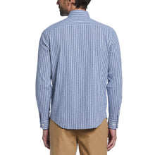 Original Penguin Slim Fit Plaid Shirt - Cerulean