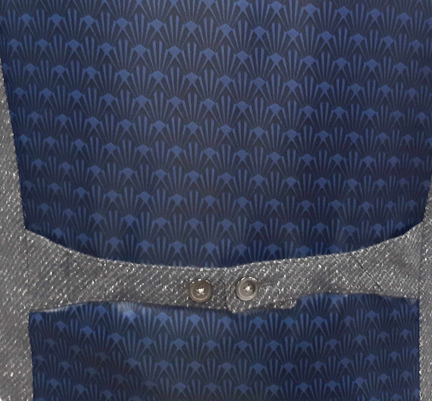 Remus Uomo Leo Waistcoat - Navy