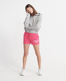 Ladies Superdry Track & Field Shorts - Fuschia