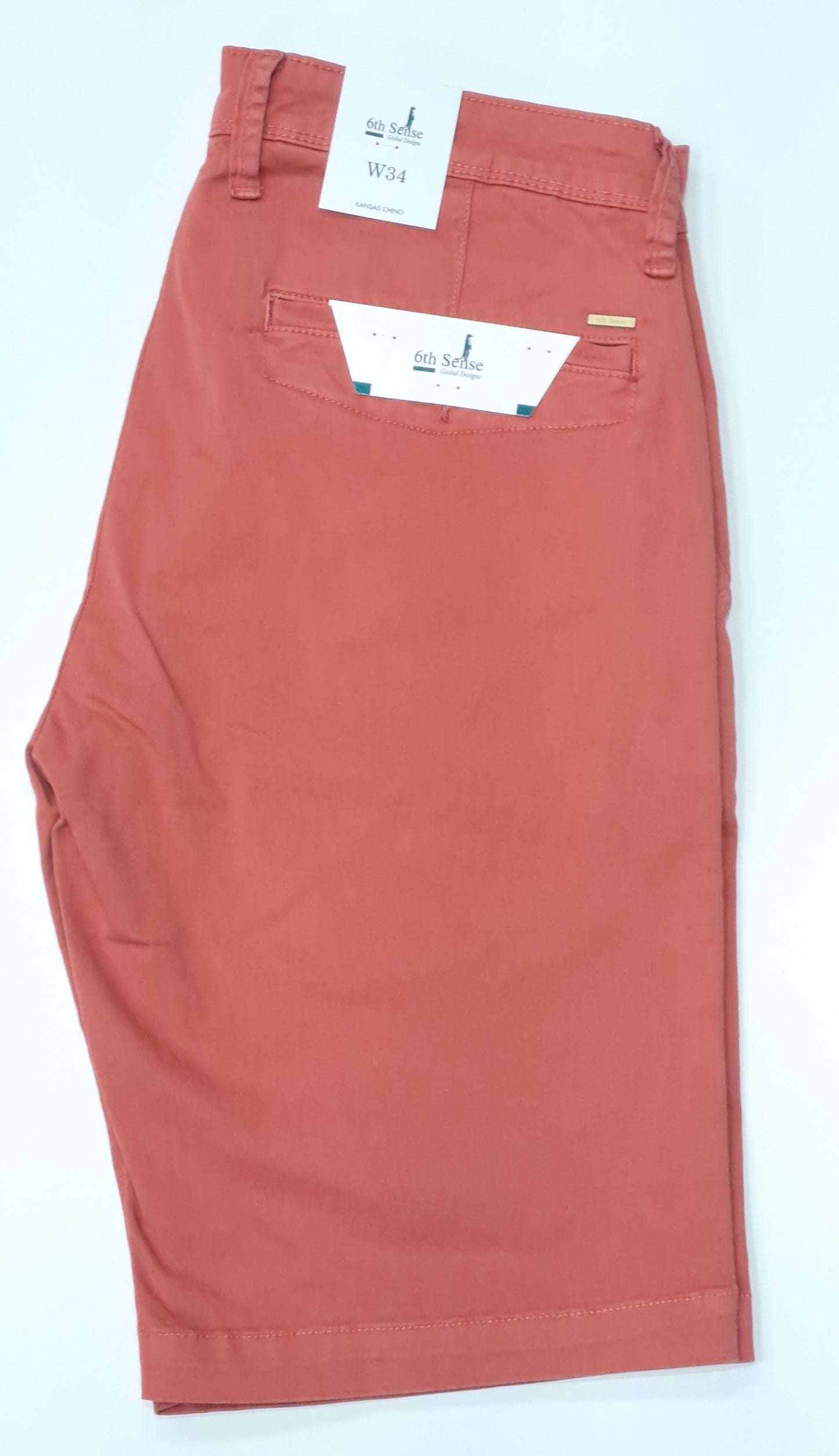 6th Sense Kansas Print Shorts - Samba Mineral Red