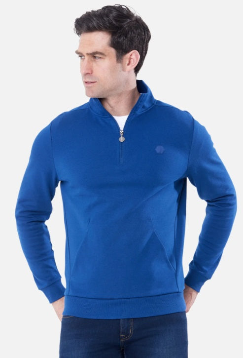 6th Sense Strike Half Zip Sweater O# - Estate