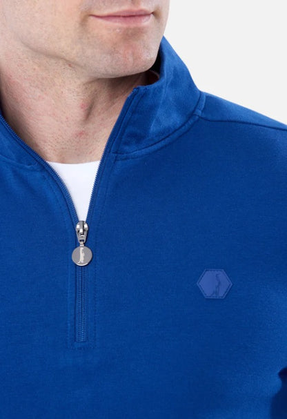 6th Sense Strike Half Zip Sweater O# - Estate