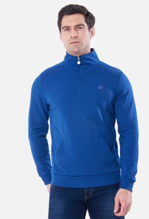 6th Sense Strike Half Zip Sweater O# - Estate