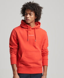 Superdry Code Surplus Logo Hoodie - Sunset Red