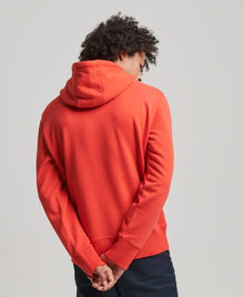 Superdry Code Surplus Logo Hoodie - Sunset Red