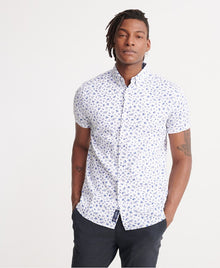 Superdry Classic Shoreditch Print Short Sleeved Shirt - Optic Paisley