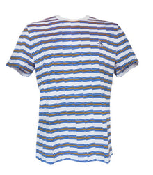 Original Penguin Retro Zig-Zag Stripe T-Shirt - Bright White