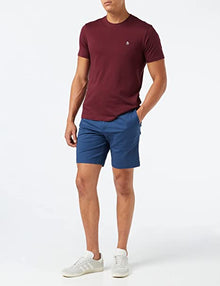 Original Penguin Pin Point Organic Cotton Embroidered Logo T-Shirt - Tawny Port
