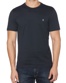 Original Penguin Embroidered Logo T-Shirt - Dark Sapphire