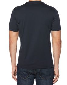 Original Penguin Embroidered Logo T-Shirt - Dark Sapphire