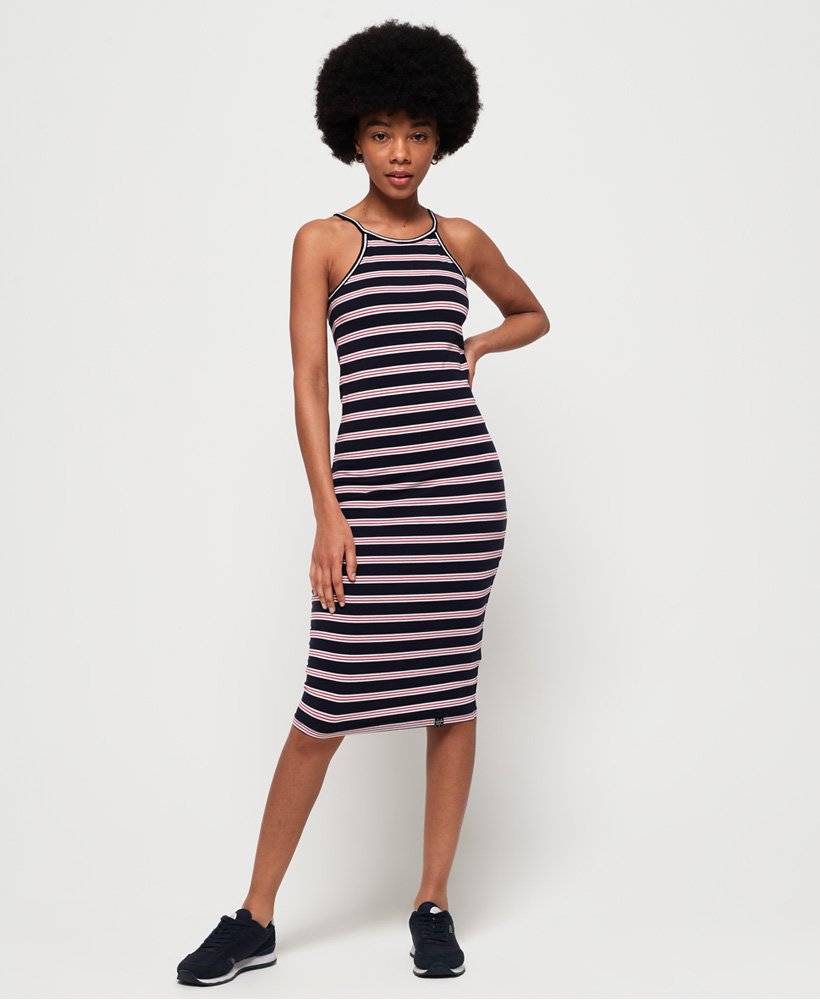 superdry stripe midi dress Ladies Superdry Tiana Midi Dress