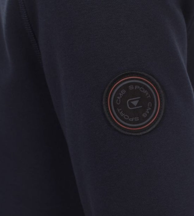 Casa Moda Half Zip Sweater 105 - Dark Blue
