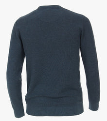 Casa Moda Round Neck Jumper 192 - Dark Turquoise