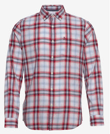 Original Penguin Slim Fit Checked Shirt - Veiled Rose