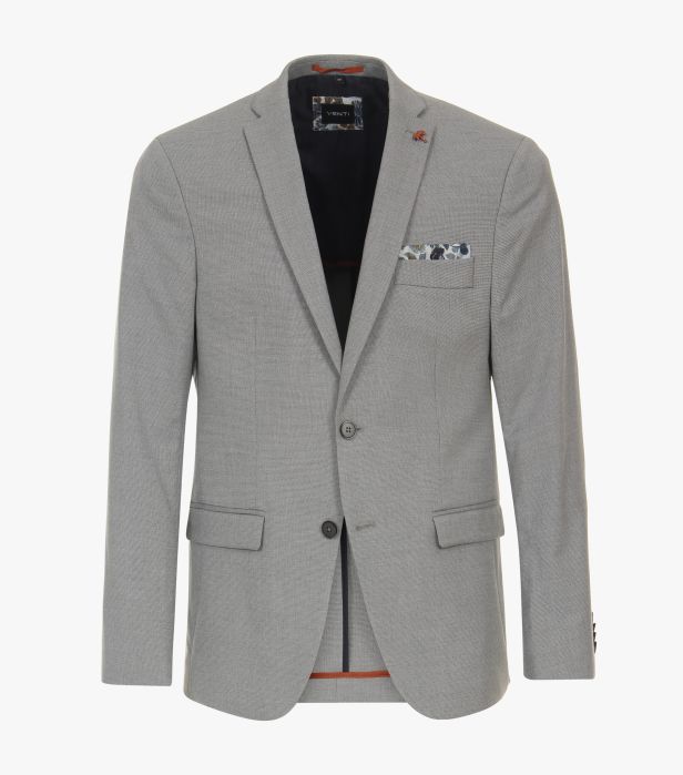 Venti Men's Leisure Jersey Blazer - Light Grey