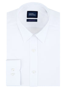 Daniel Grahame Tapered Fit Formal Shirt - White