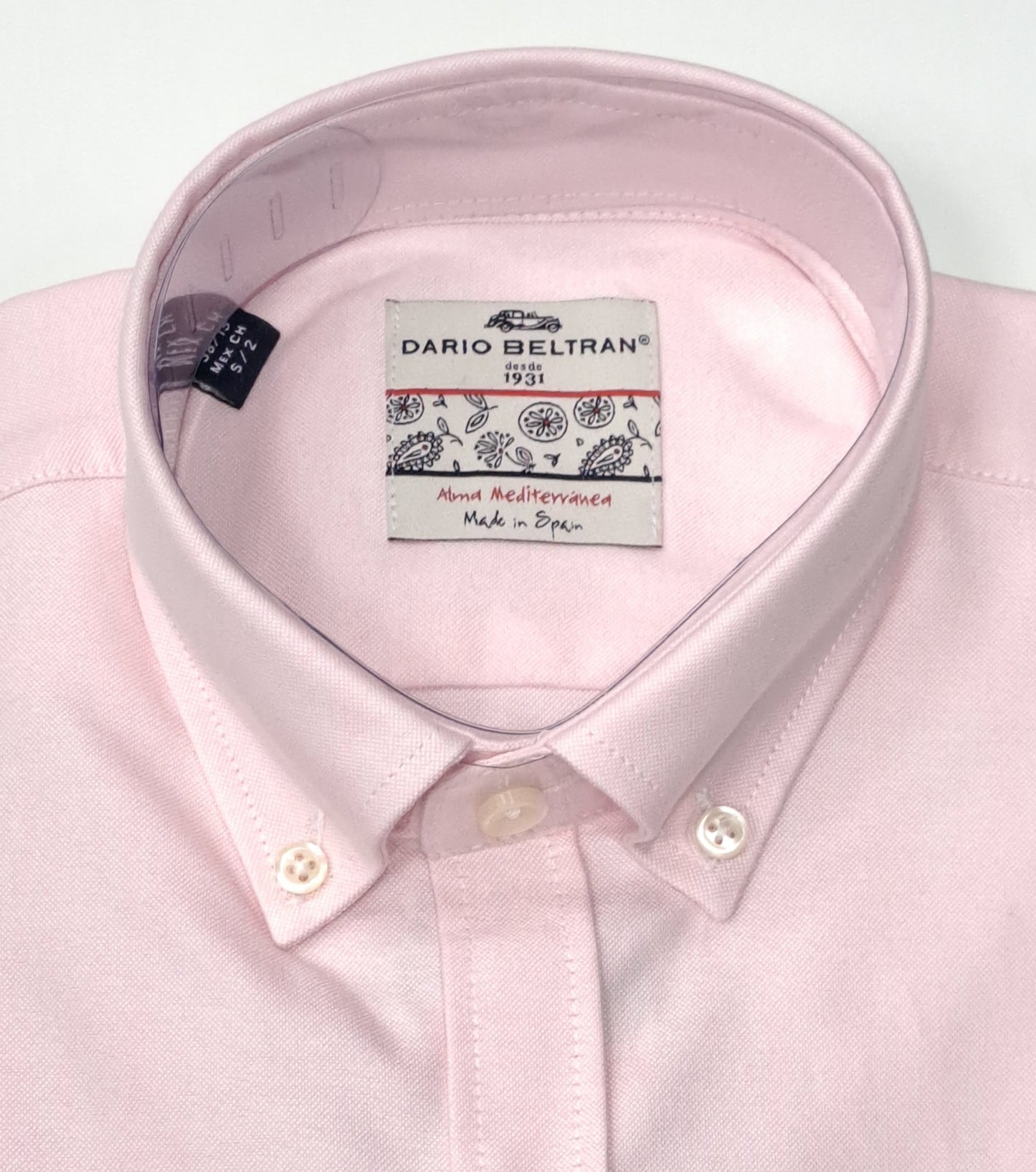 Dario Beltran Zamina Regular Fit Long Sleeve Shirt 2261 - Pink